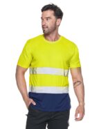 T-shirt Mark The Helper Hi-Vis Duo